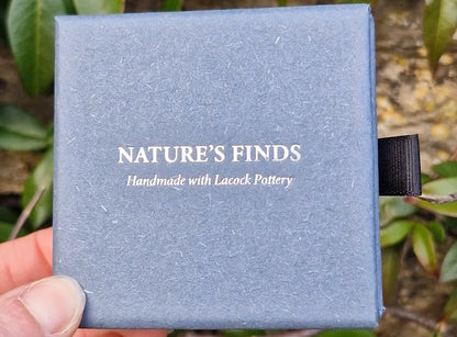 Unique Pottery Ring no.3   ~   size uk O