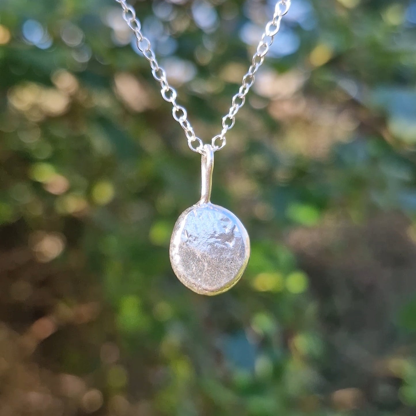 Personalised Pebble Pendant - No chain