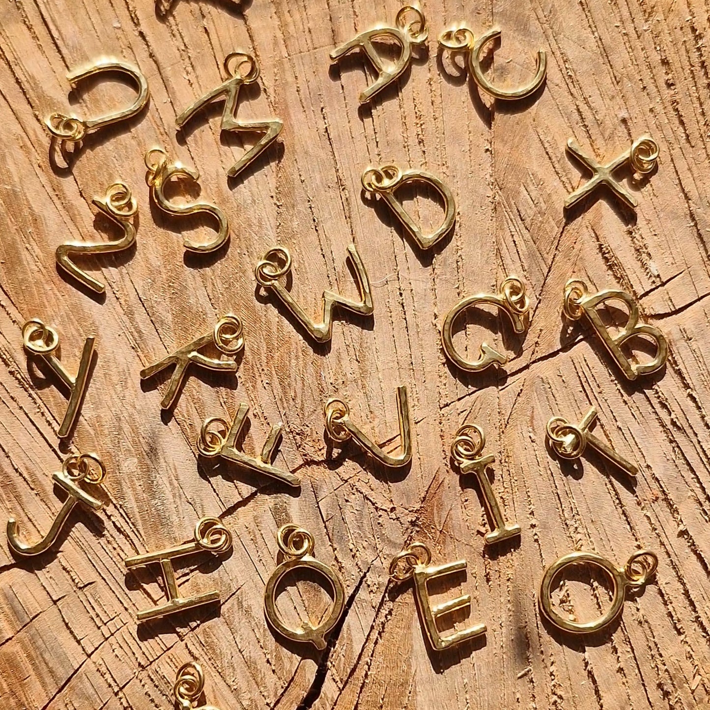 Letter Pendant - Gold Vermeil