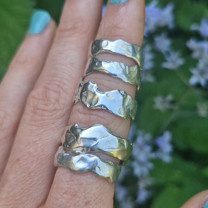 Molten Flow Ring