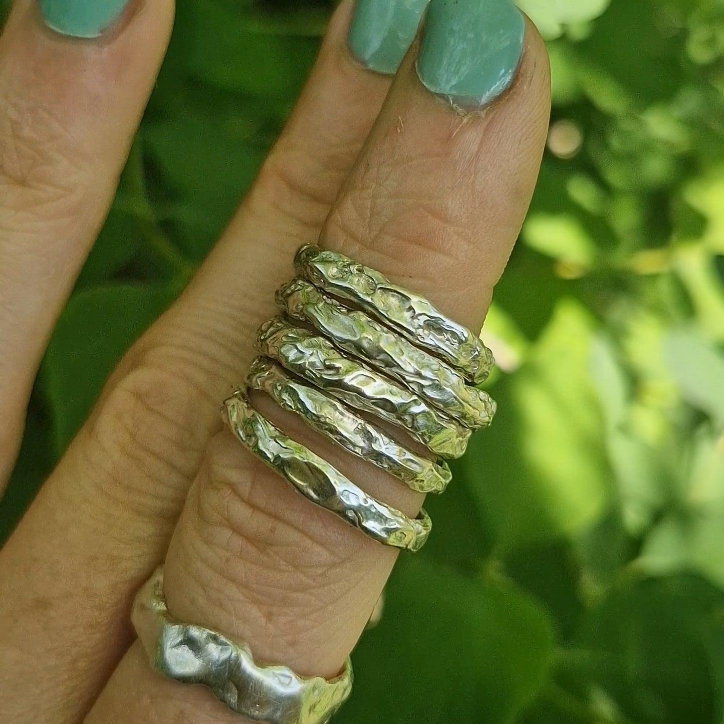 Molten Wave Ring