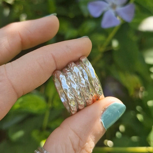 Molten Wave Ring