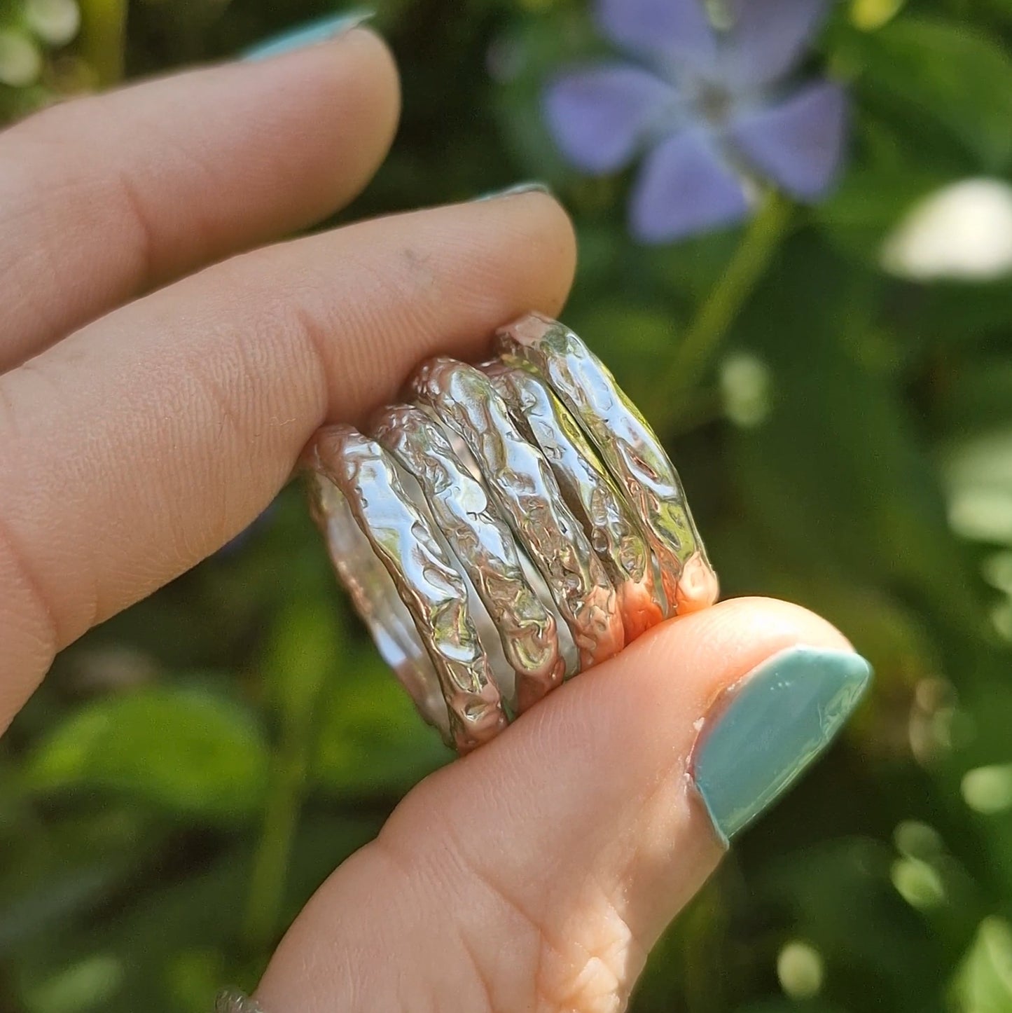 Molten Wave Ring