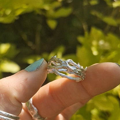 Molten Branches Ring - size R