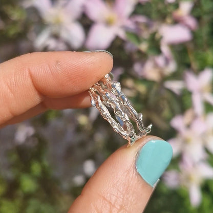 Molten Branches Ring - size R