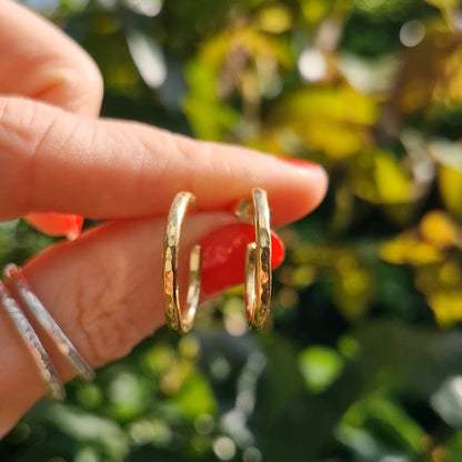 Moonlight Everyday Hoops - Gold Vermeil