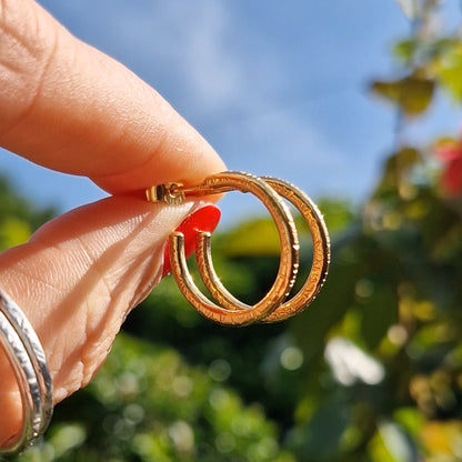 Bark Everyday Hoops - Gold Vermeil