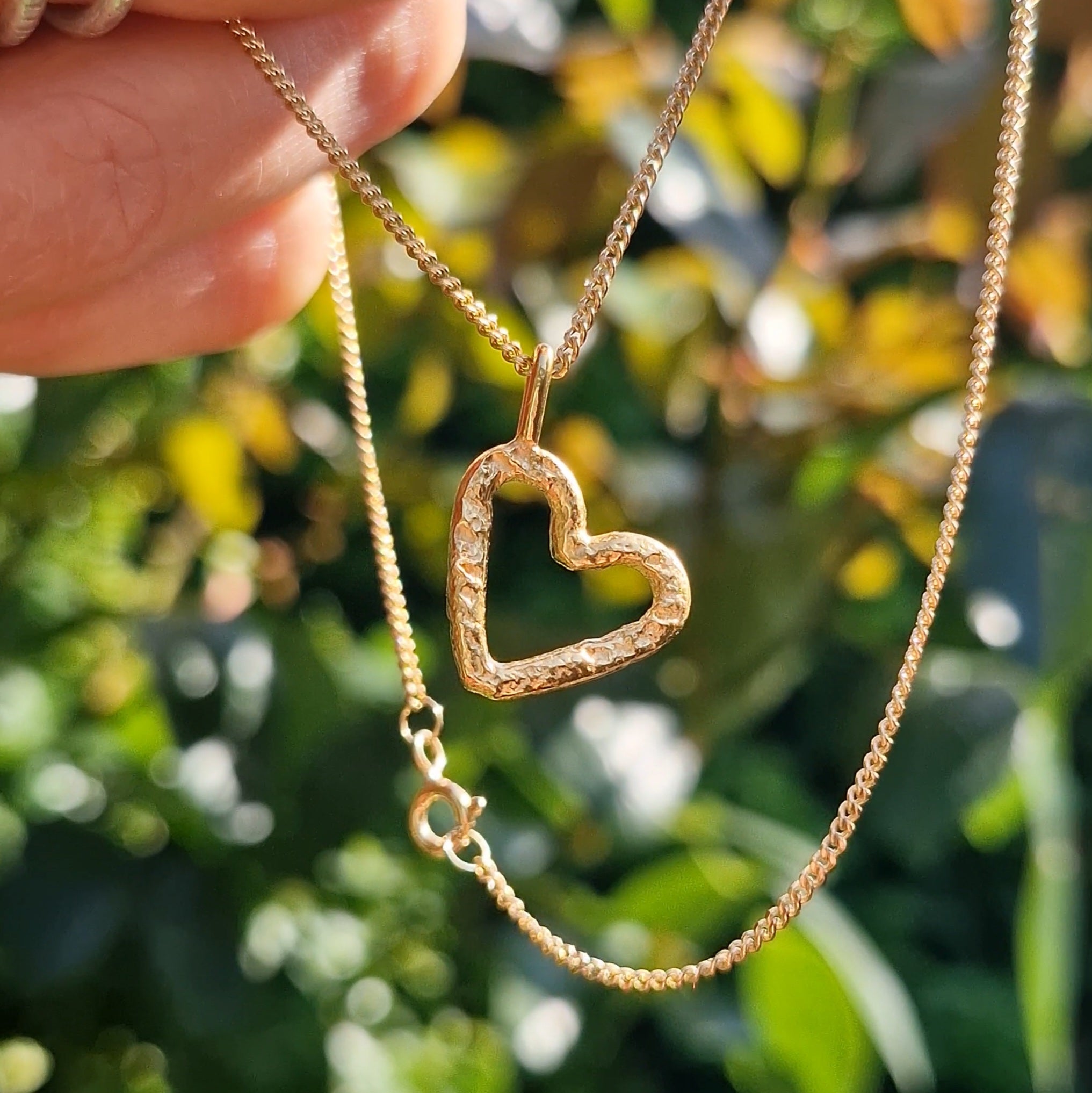Pebble Pendant  - Gold Vermeil