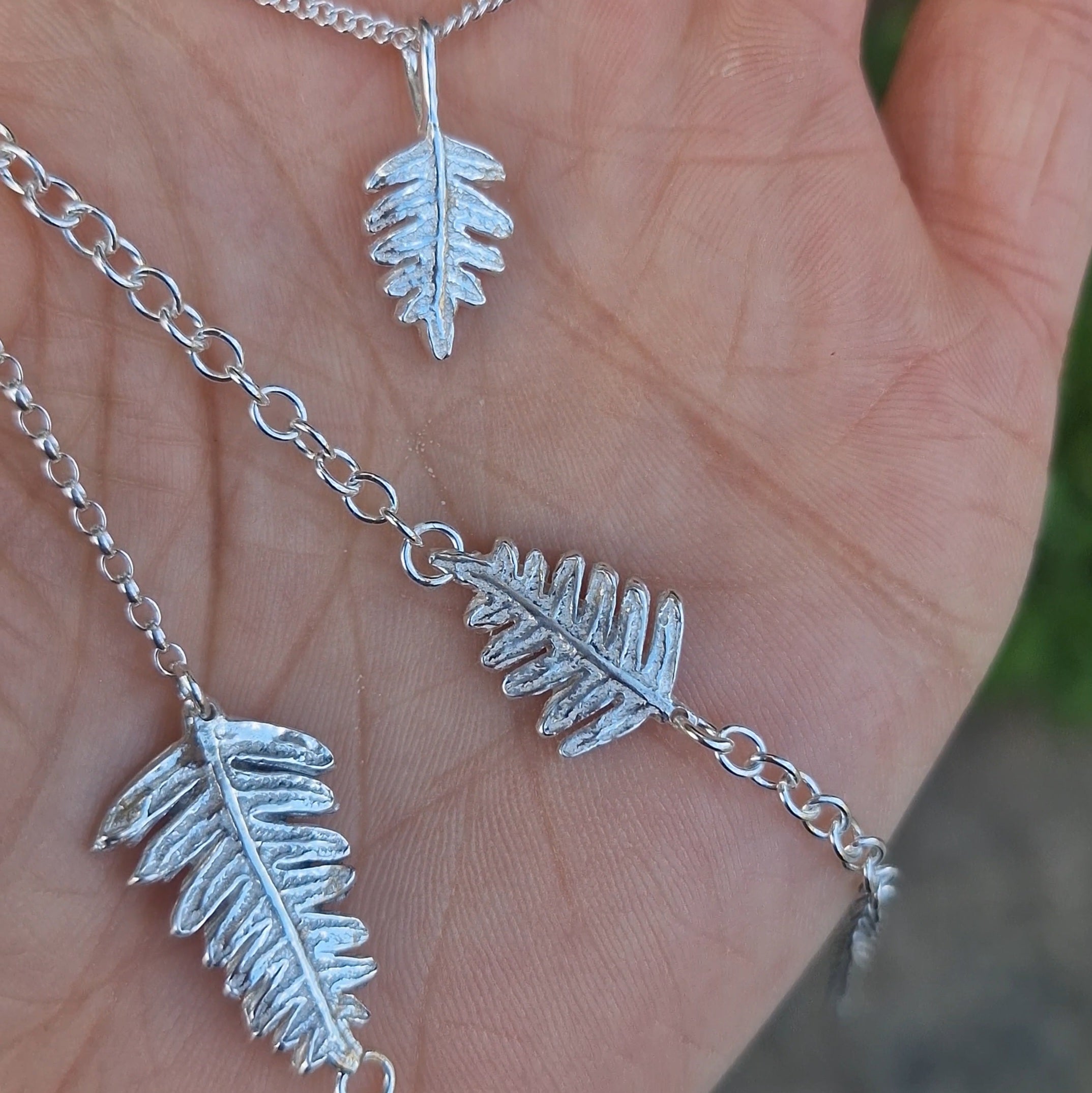 Fern Leaf Bracelet