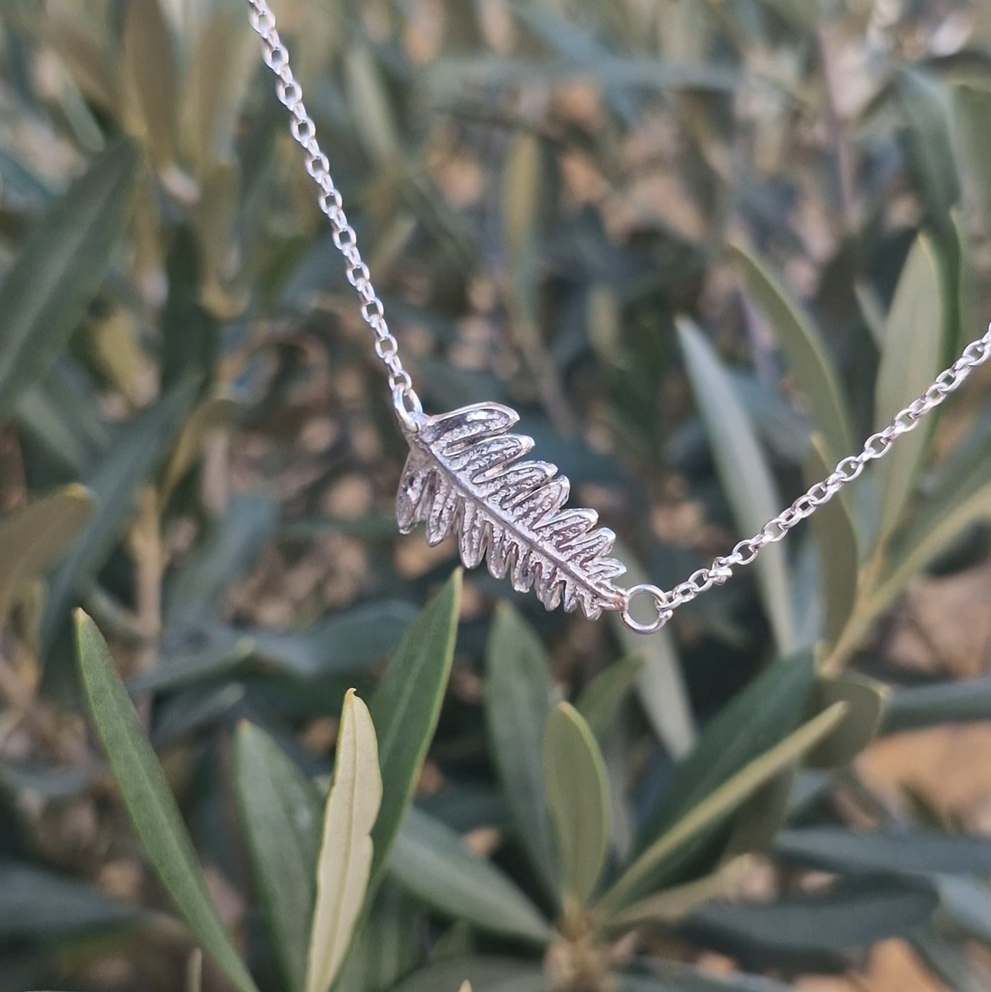 Fern Leaf Necklace