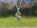 Flow Gem Duo Necklace