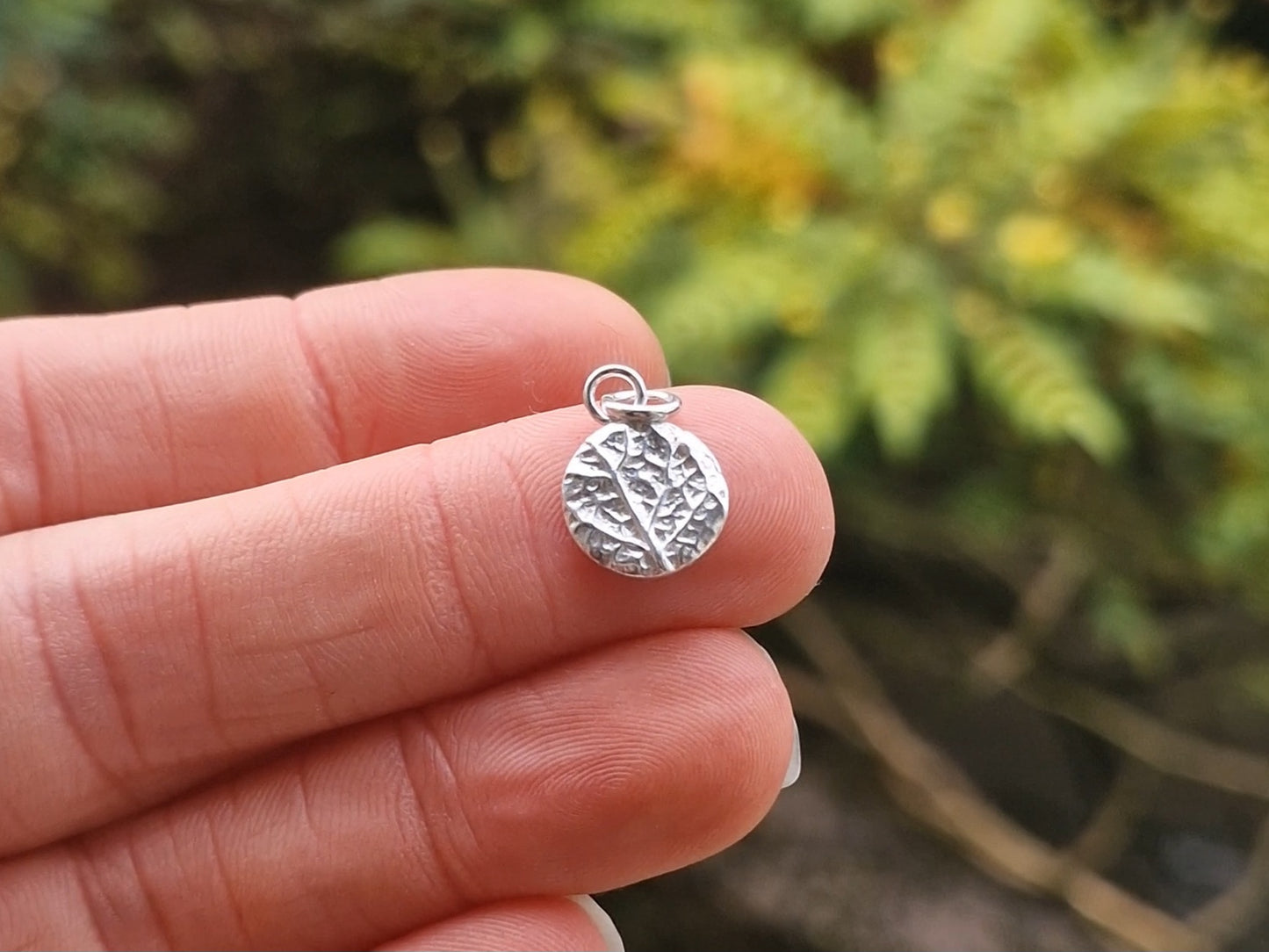 Lacock Disc Imprint Necklace 27