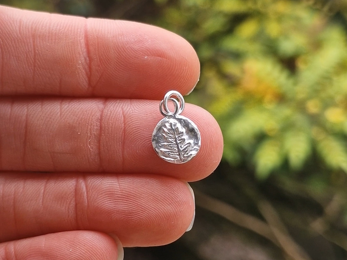 Lacock Disc Imprint Necklace 26