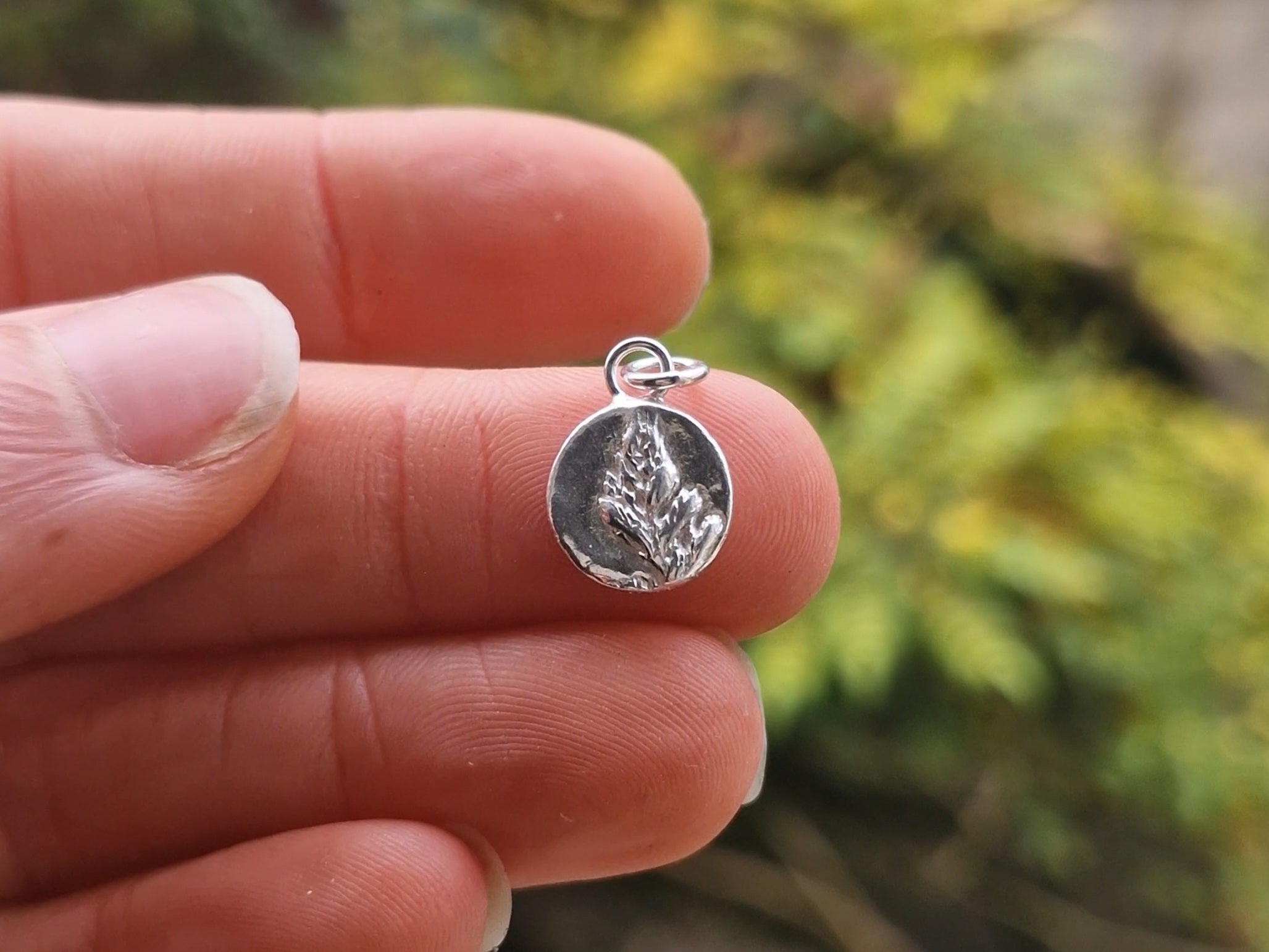 Lacock Disc Imprint Necklace 23