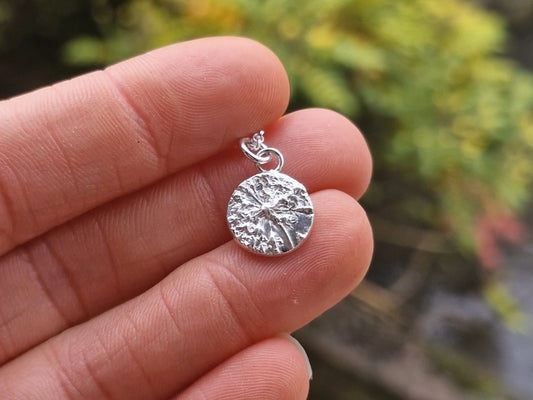 Lacock Disc Imprint Necklace 22