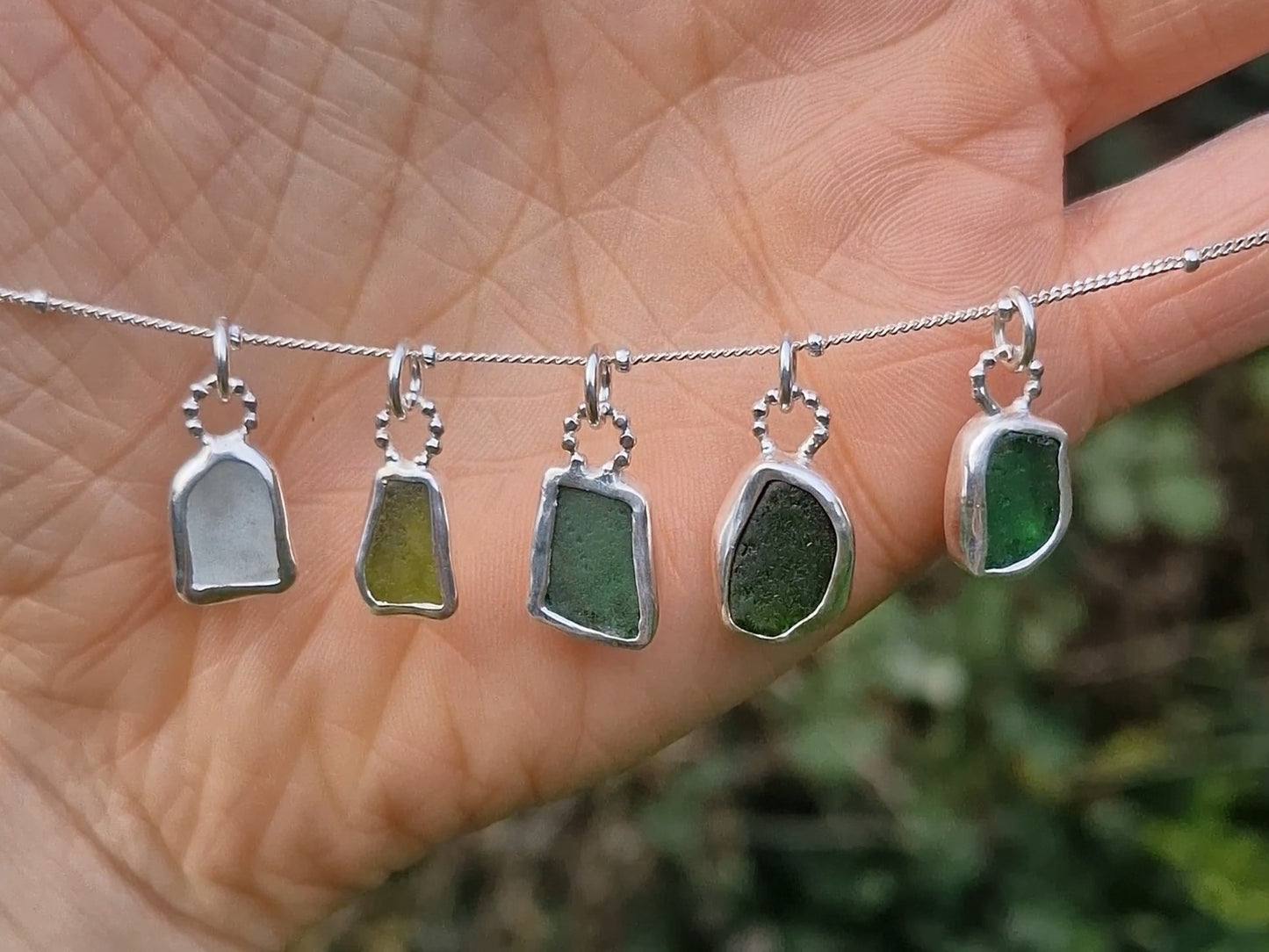 Isles of Scilly Sea Glass Necklace no.4