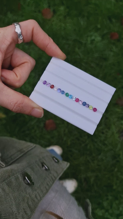 Silver Molten Aura Ring