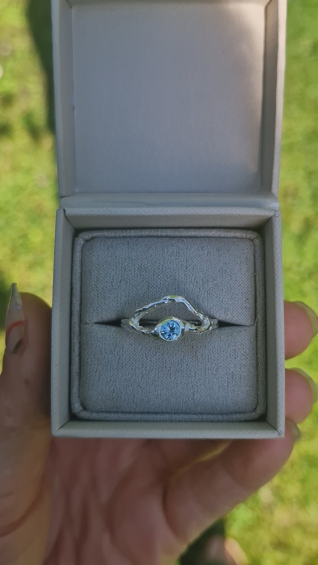 Silver Aura Ring