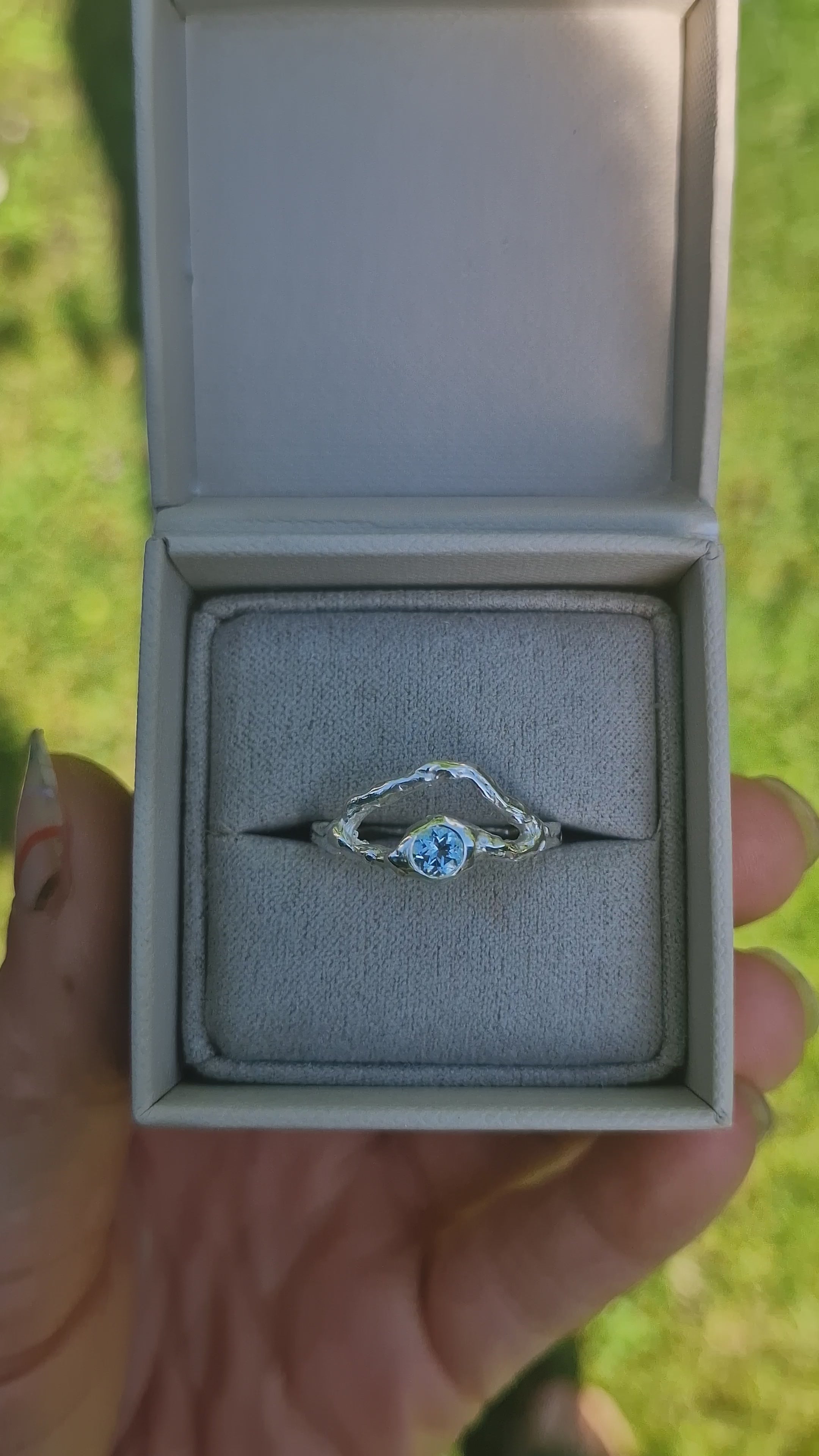 Silver Aura Ring