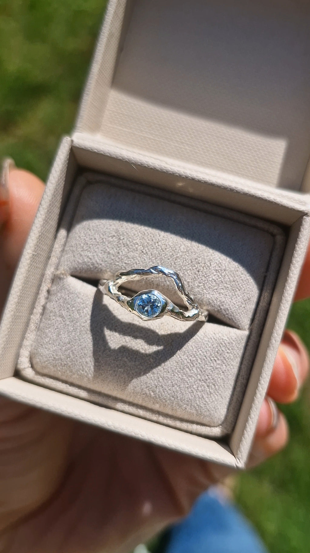 Silver Aura Ring
