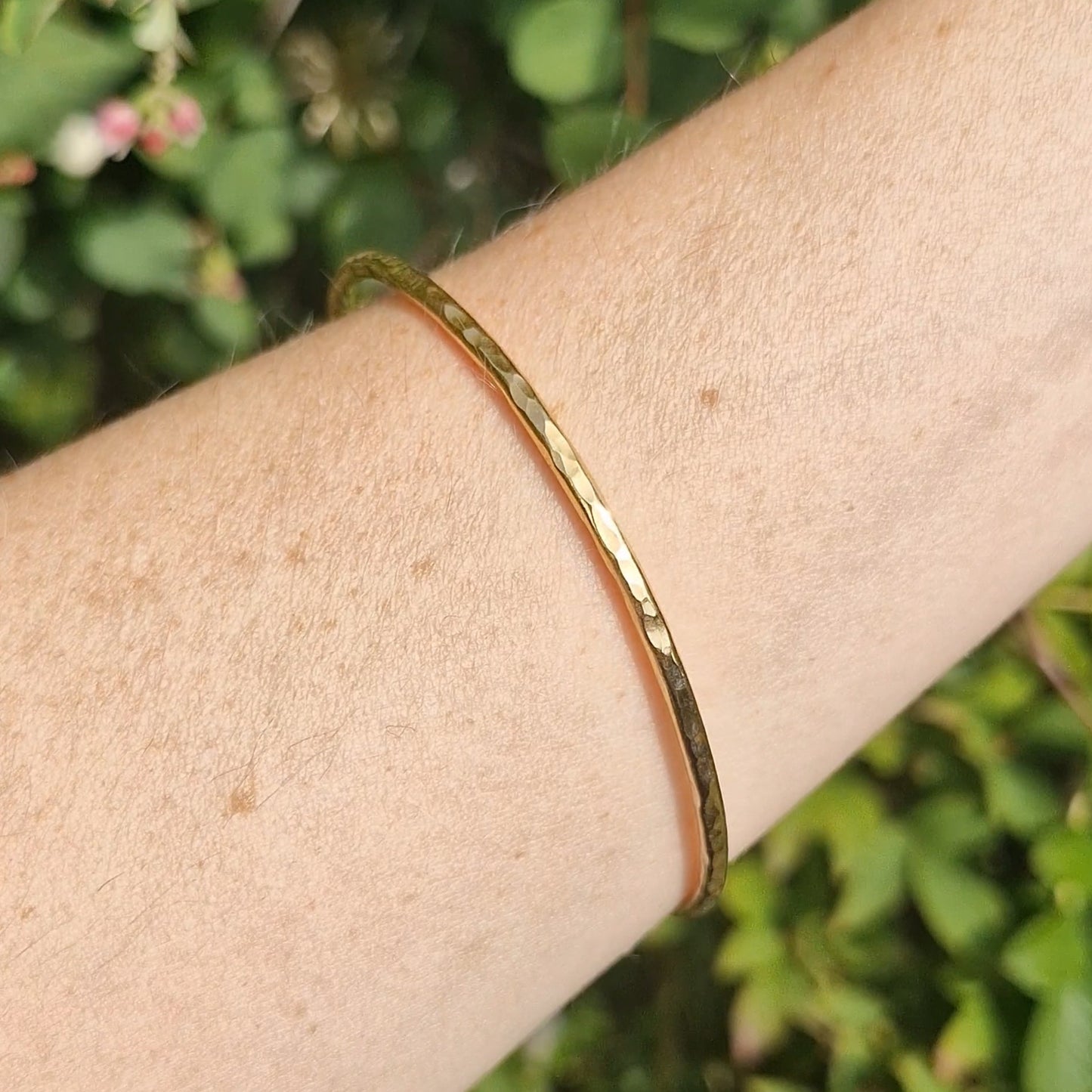 Moonlight Bangle - Gold Vermeil