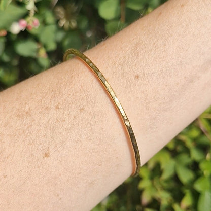 Moonlight Bangle - Gold Vermeil
