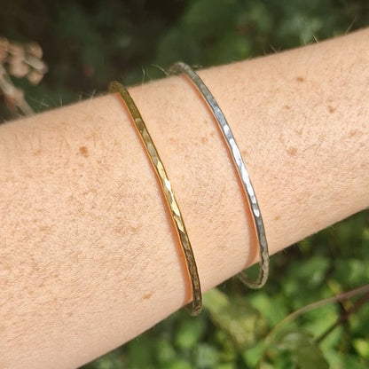 Moonlight Bangle - Gold Vermeil