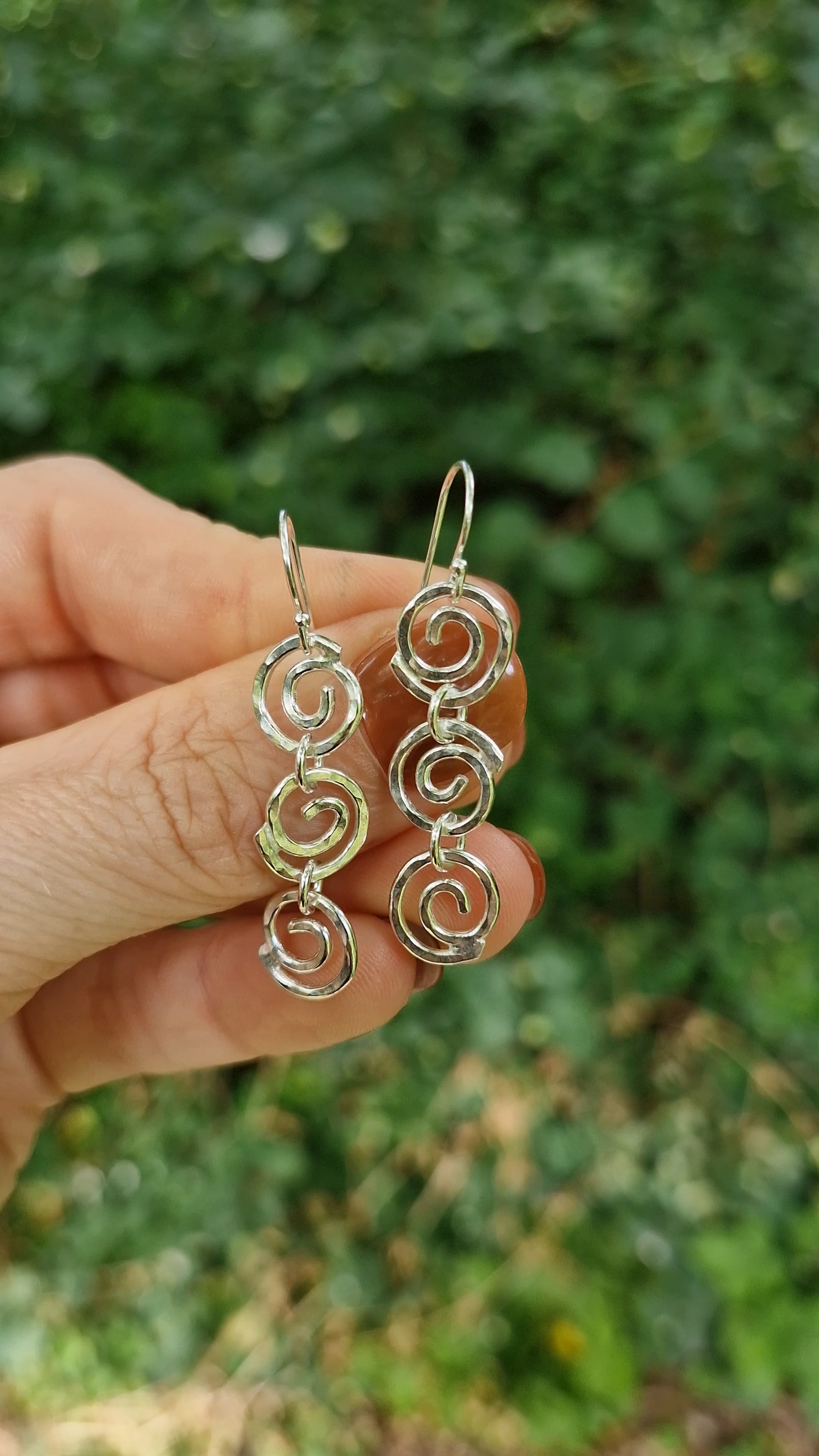 Spiral Trio Earrings