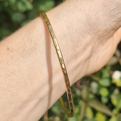 Moonlight Bangle - Gold Vermeil