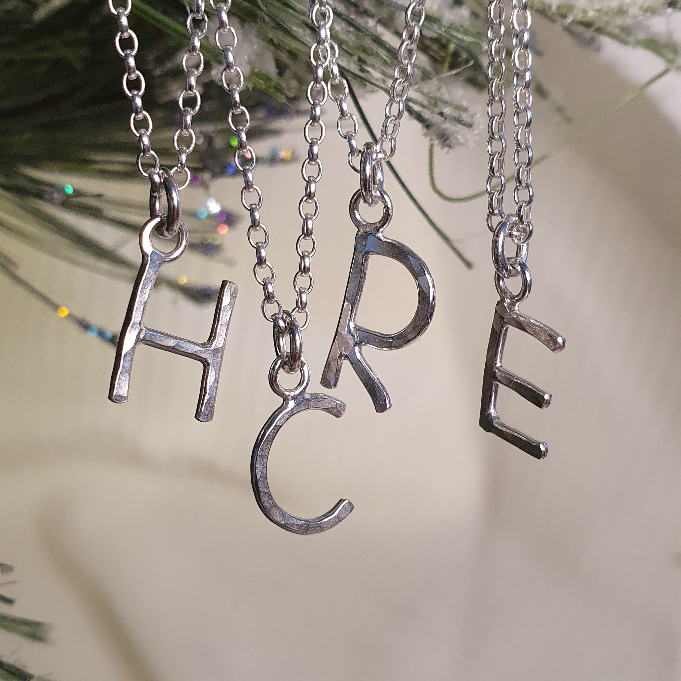 Letter necklace