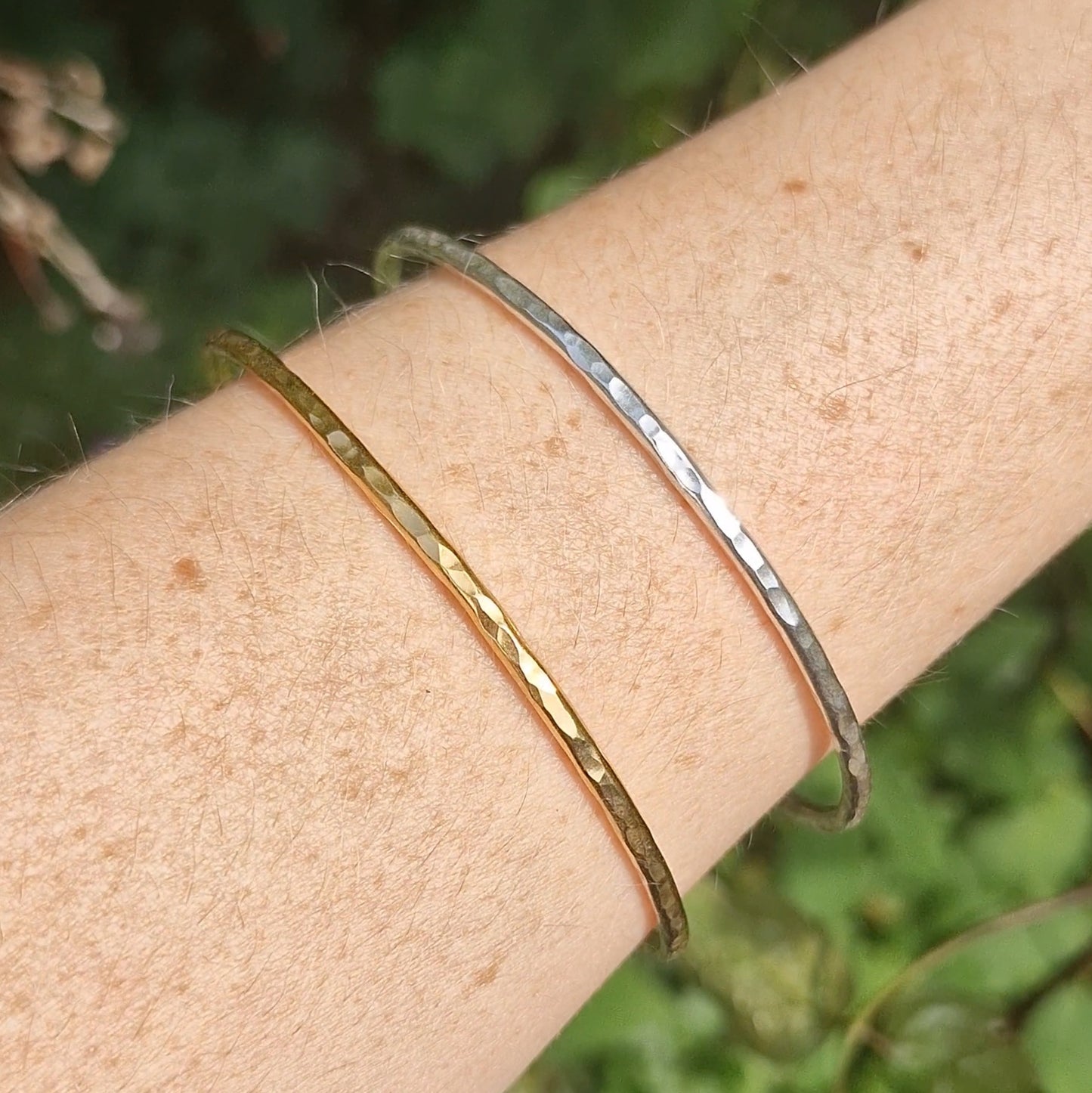 Moonlight Bangle - Gold Vermeil