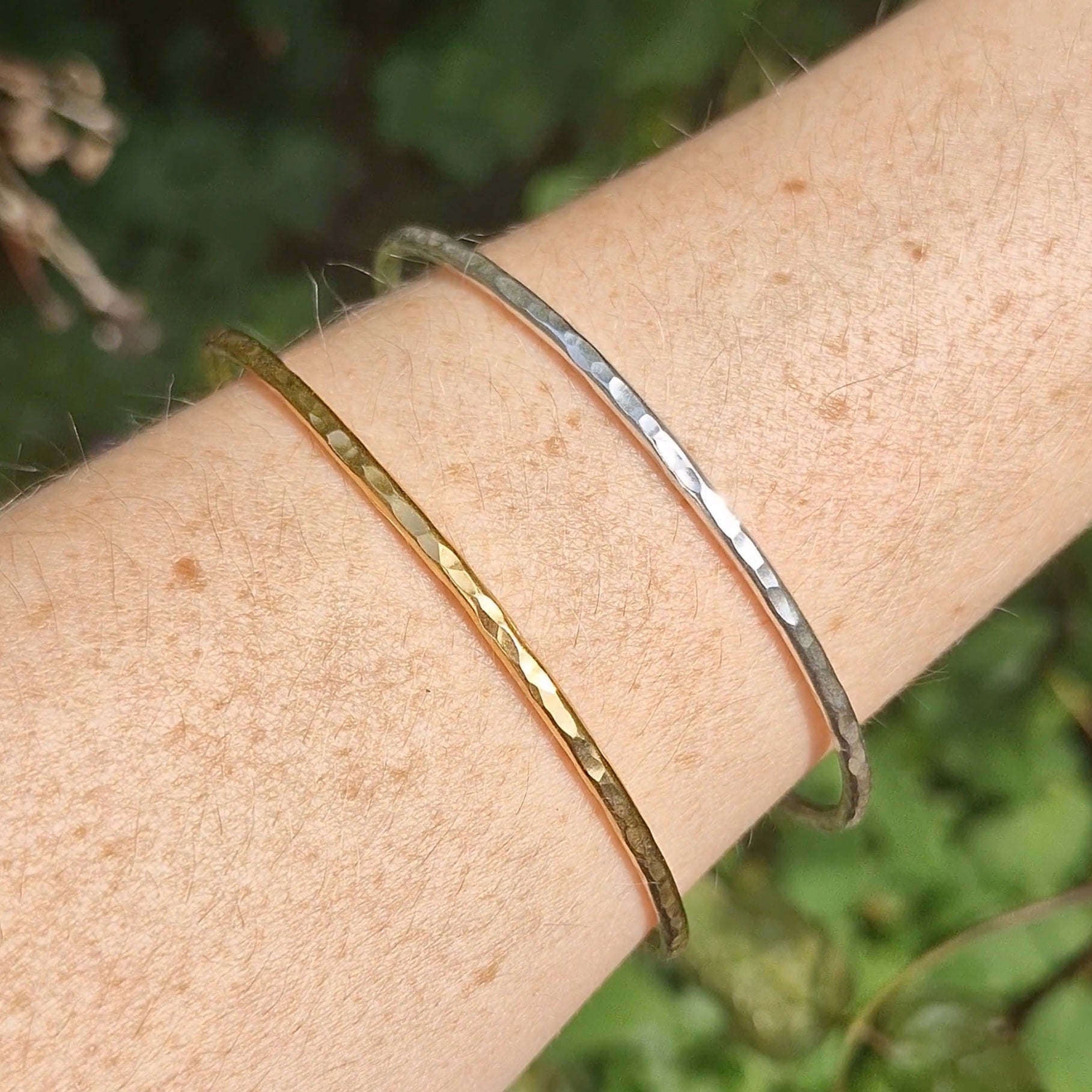 Moonlight Bangle - Gold Vermeil