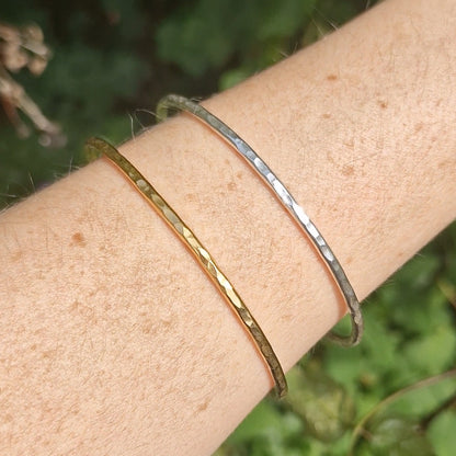 Moonlight Bangle - Gold Vermeil